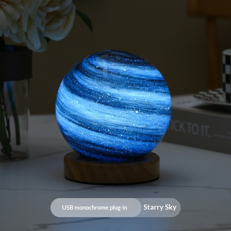 Wandering Planet USB Bedside Lamp