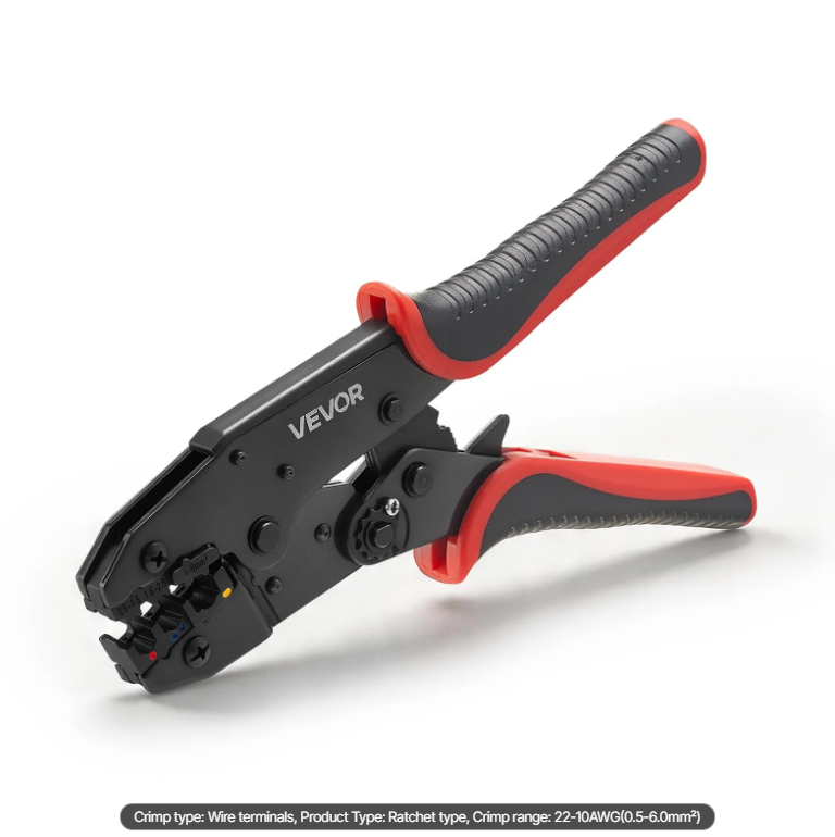 VEVOR Ratcheting Wire Crimping Tool (22-10 AWG) photo 10