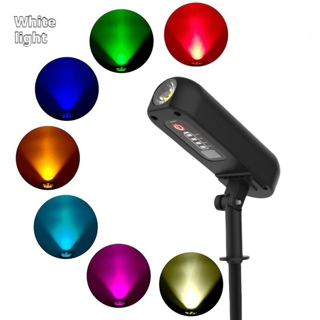 Solar-powered Spotlights For Outdoor Landscaping In Gardens And Courtyards