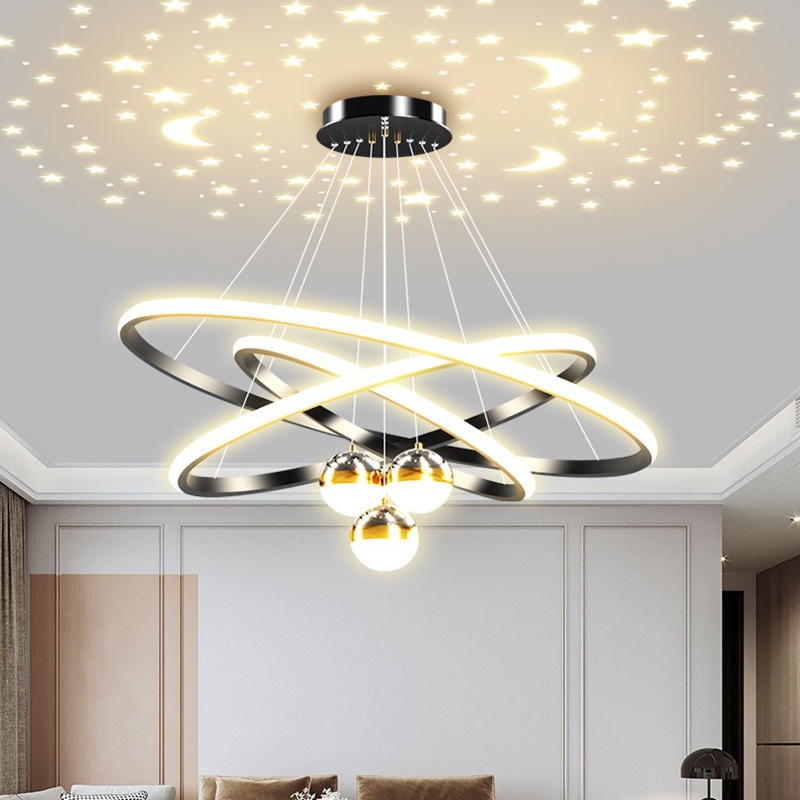 Living Room Light Modern Minimalist Full-spectrum LED Ceiling Light