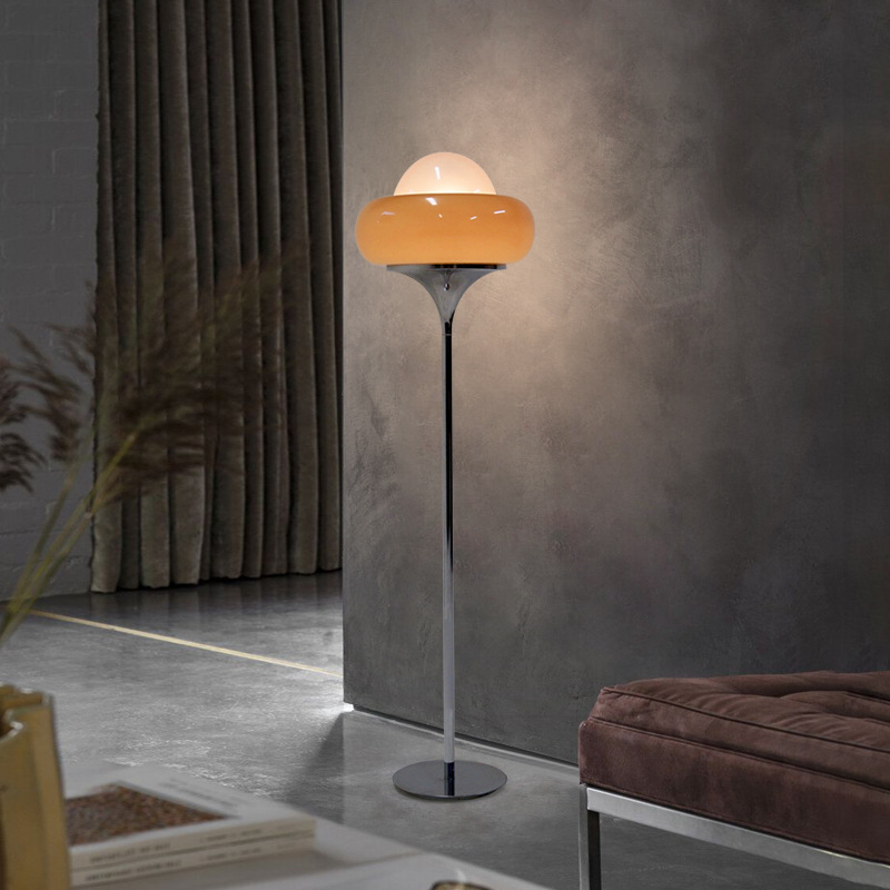 Bauhaus Style Nordic Modern Floor Lamp Eggshaped Bedside Lamp