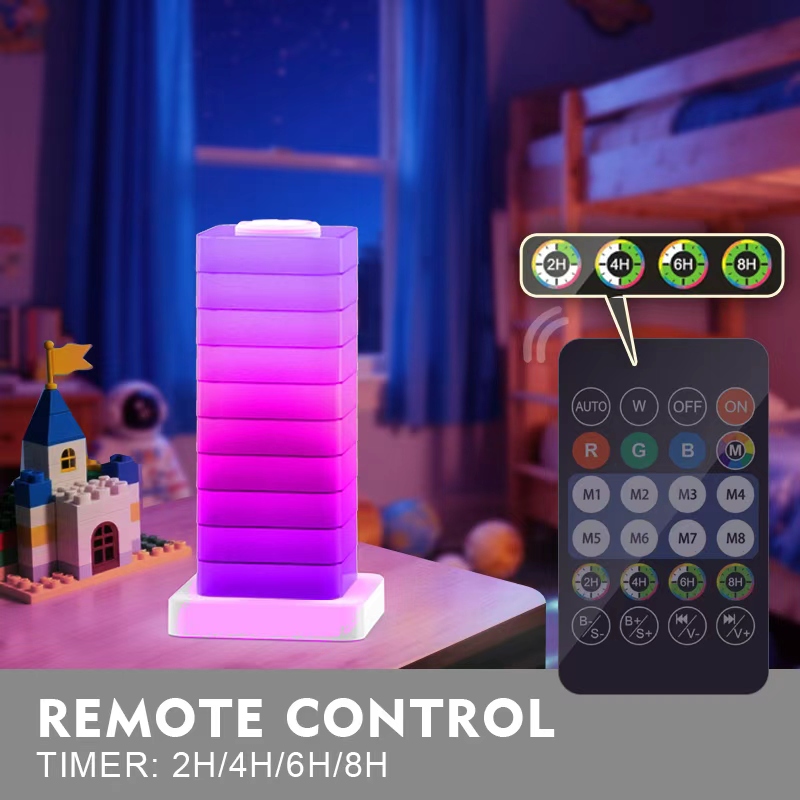 Stackable DIY RGB Ambient Light,Custom Mood Lighting For Every Space