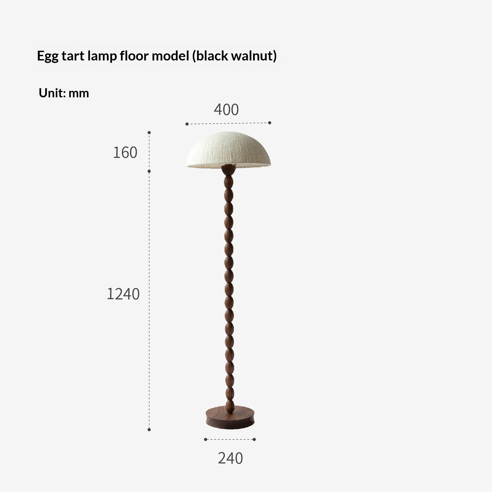 Solid Wood Floor Lamp, American Style, Bedroom or Study photo 3