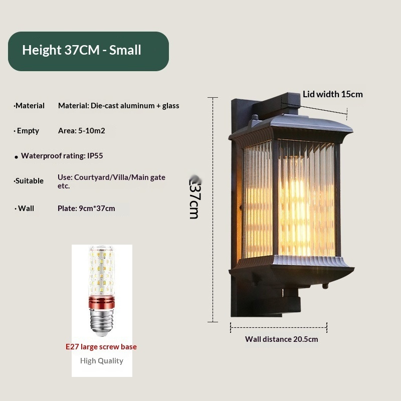 Waterproof Outdoor Solar Wall Light photo 3