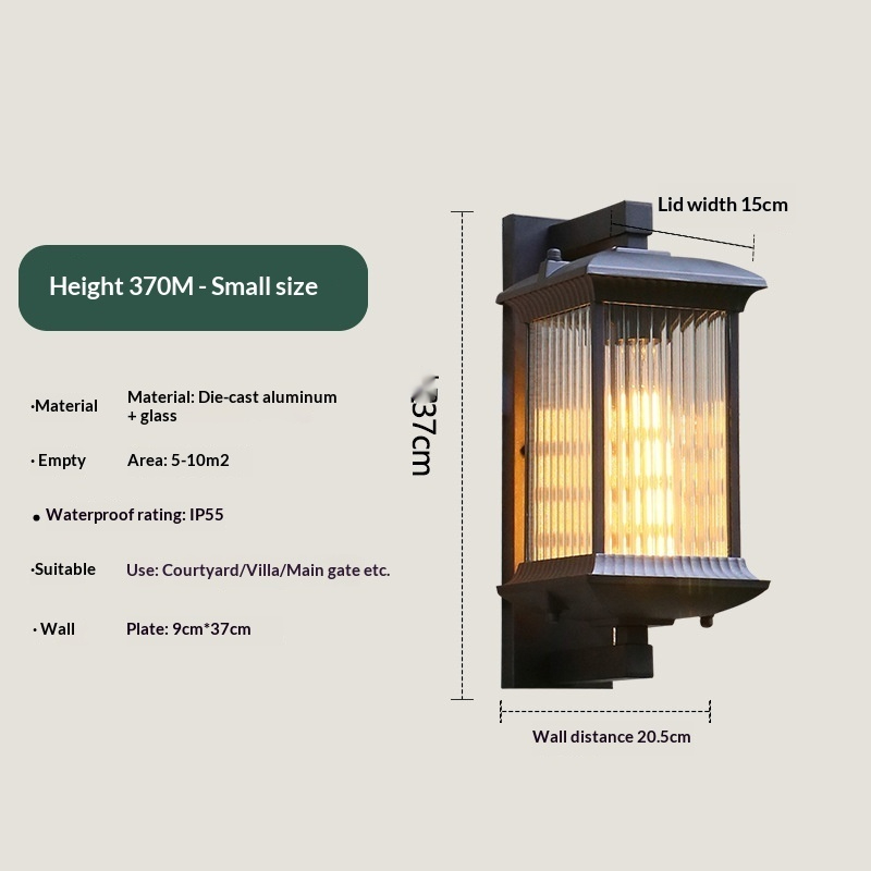Waterproof Outdoor Solar Wall Light photo 4