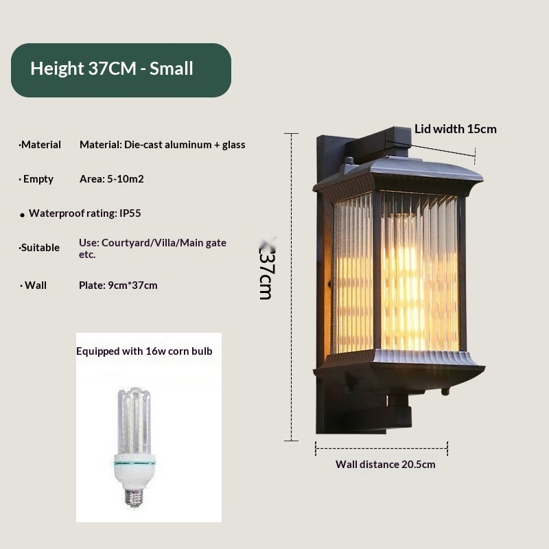 Waterproof Outdoor Solar Wall Light photo 6