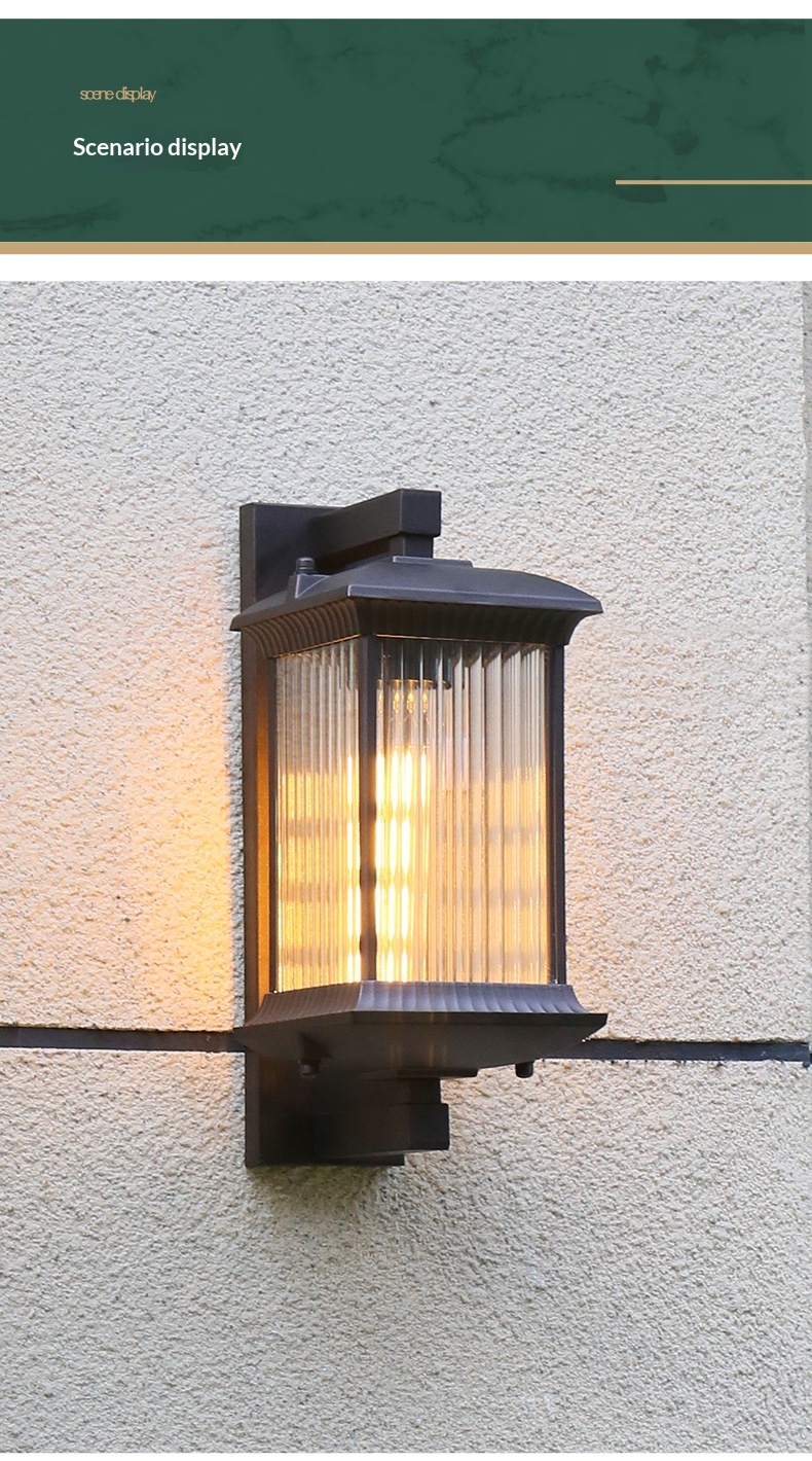 Waterproof Outdoor Solar Wall Light photo 10