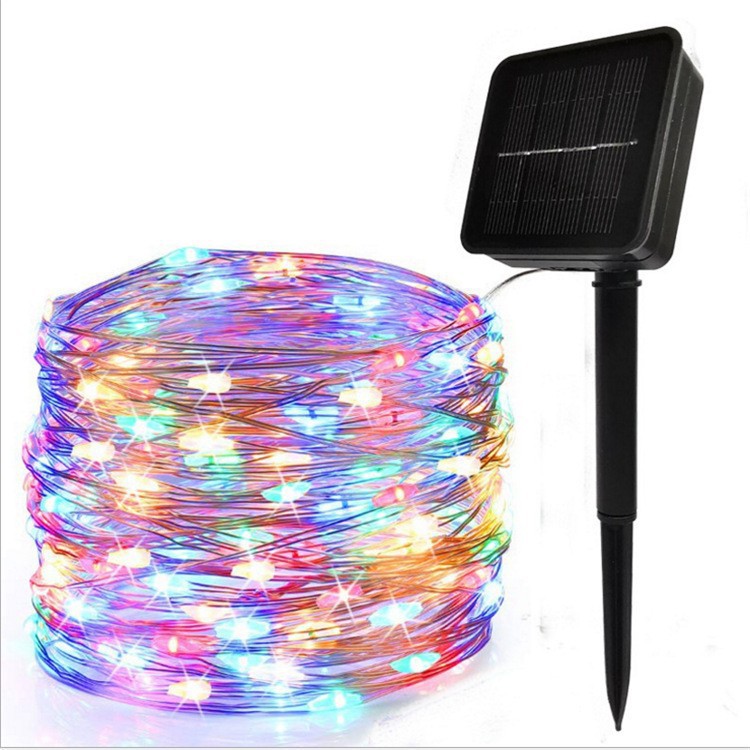 Starry Outdoor Solar String Lights photo 2