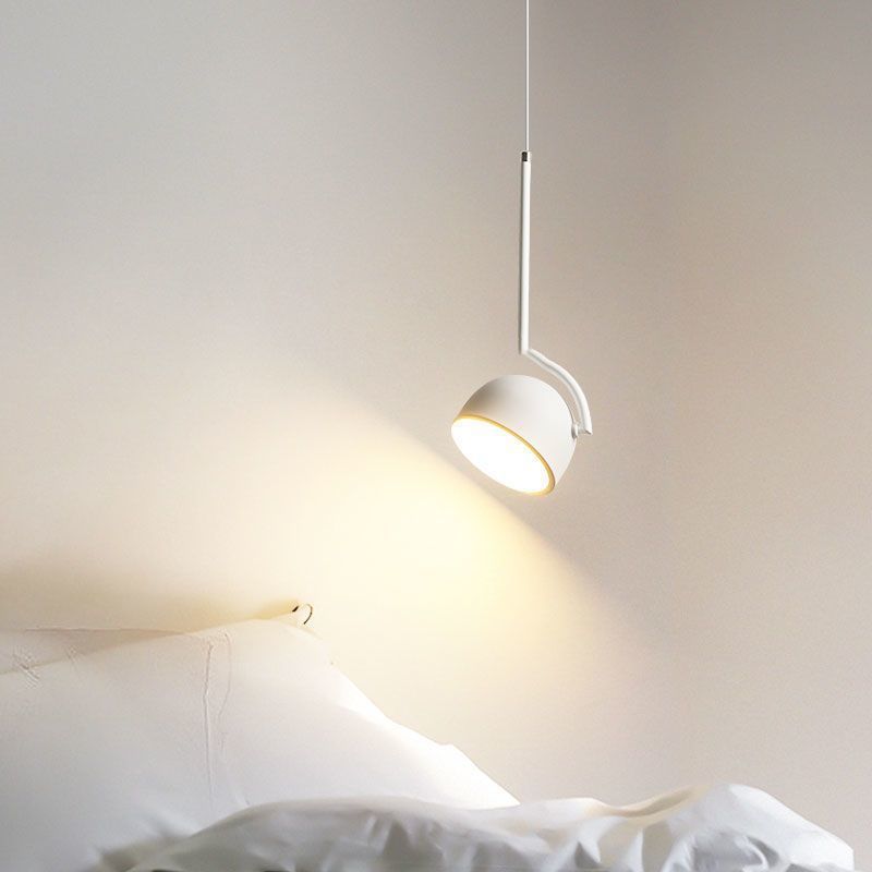 Multi-Angle Rotating Single-Head Bedroom Bedside Chandelier