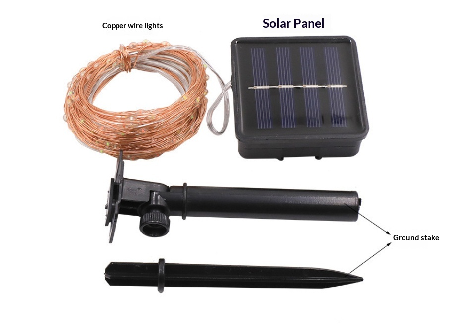 Starry Outdoor Solar String Lights photo 11