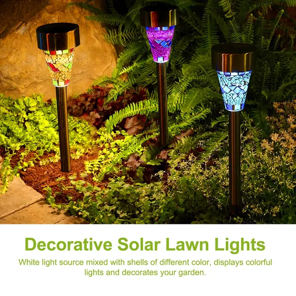 Solar Garden Pathway Lights (6-Pack) photo 5