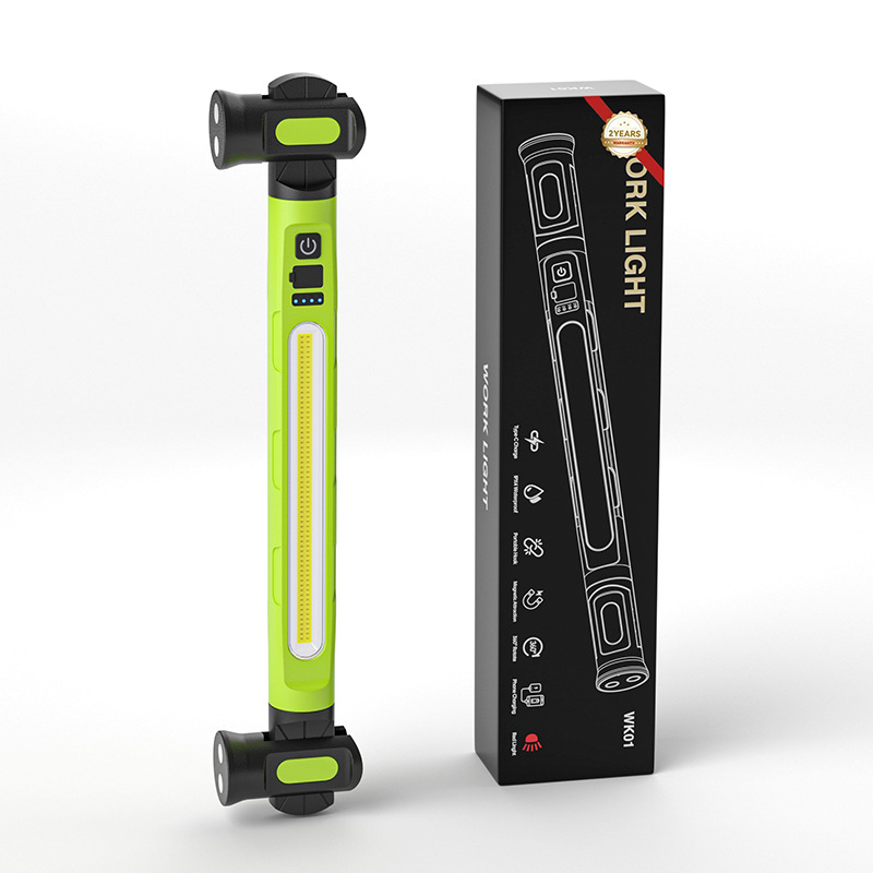 Rechargeable LED Work Light with Power Bank & Clip