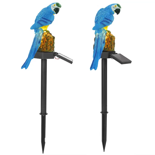 Waterproof Solar Parrot Garden Light