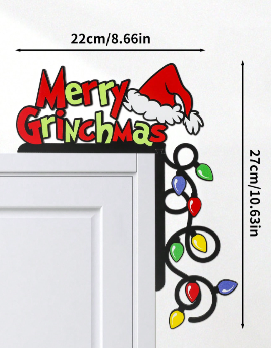 Door Frame String Light Decoration