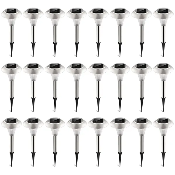 Color-Changing Solar Pathway Lights (24-Pack)