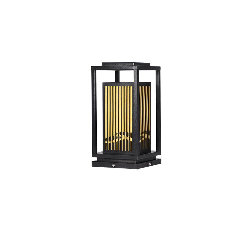 Outdoor Landscape Pillar Light, Galvanized Steel, IP65 photo 8
