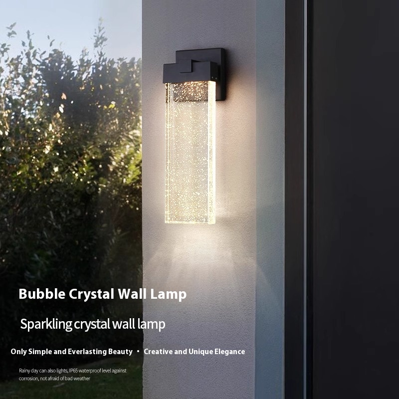 LED Outdoor Wall Lamp, Stainless Steel, IP65