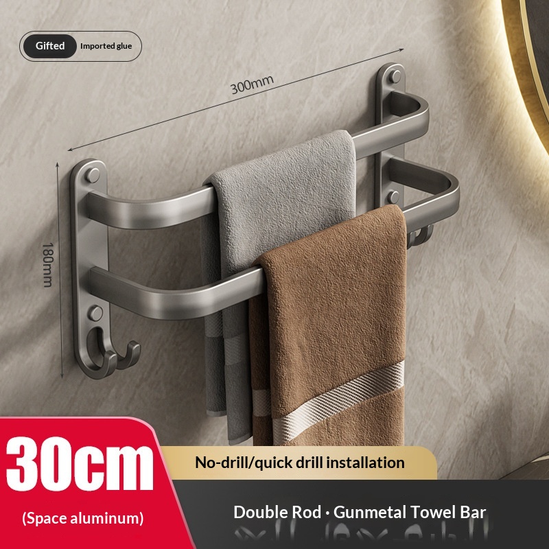 Aluminum No-Drill Multi-Function Shelf photo 2