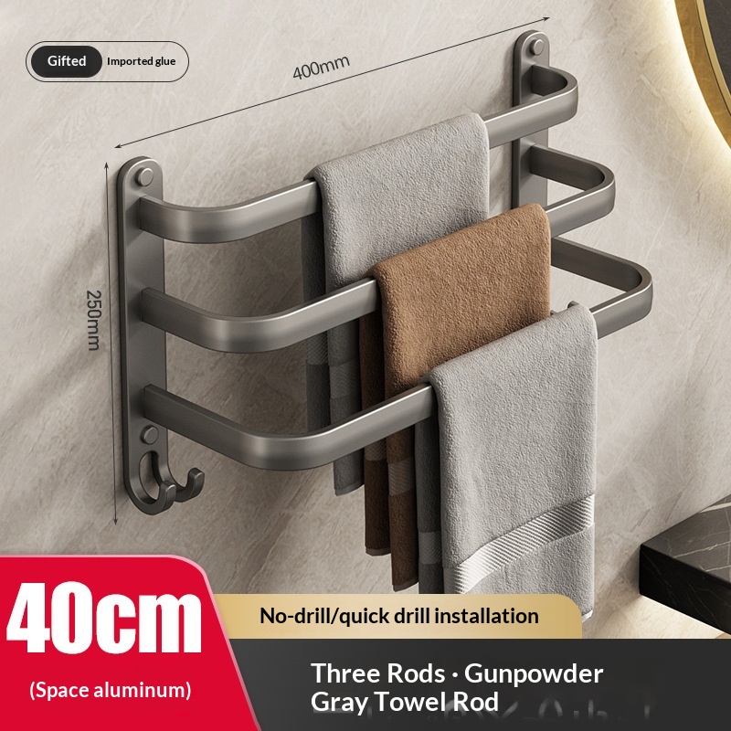 Aluminum No-Drill Multi-Function Shelf photo 5