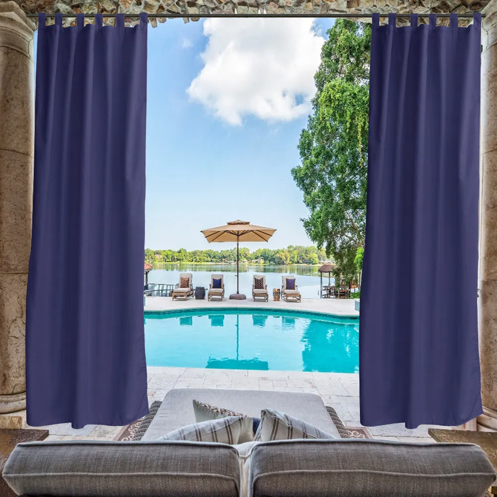 Toile Outdoor Blackout Curtain, 50 x 120 in.