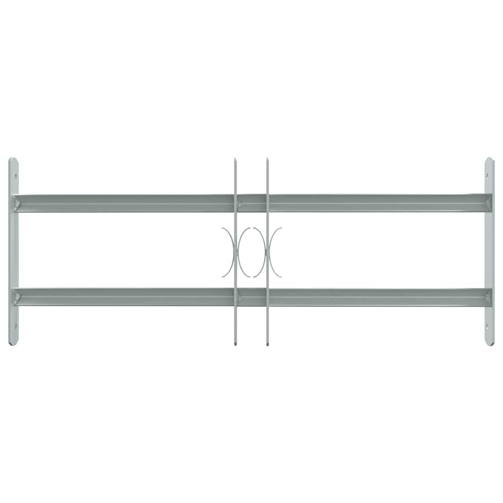 Adjustable Window Security Grille, 2 Crossbars