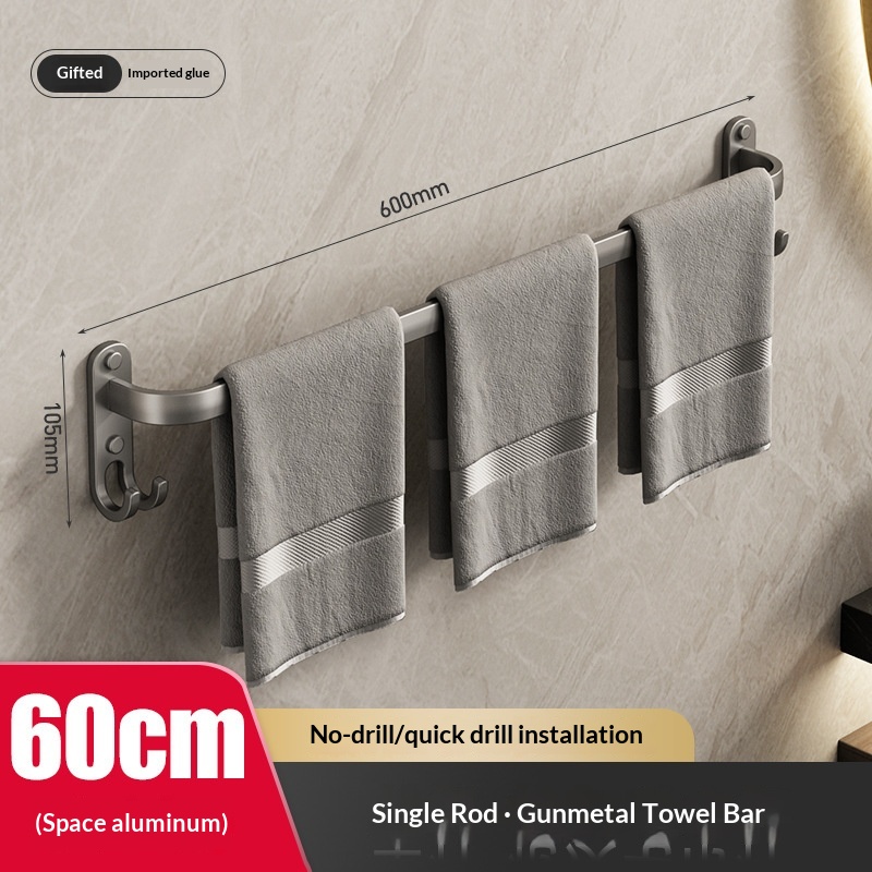Aluminum No-Drill Multi-Function Shelf photo 6