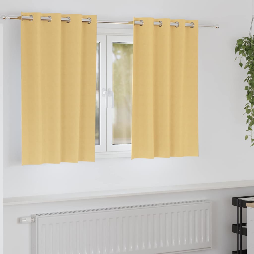 Blackout Curtains, Polyester, Eyelet Top