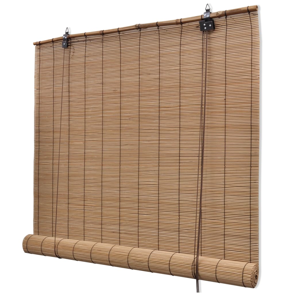 Bamboo Roller Blind, Natural Light Filtering