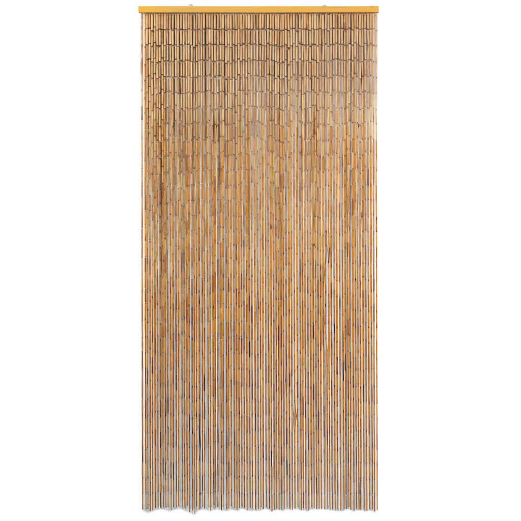Bamboo Insect Door Curtain, Brown, 90x200cm