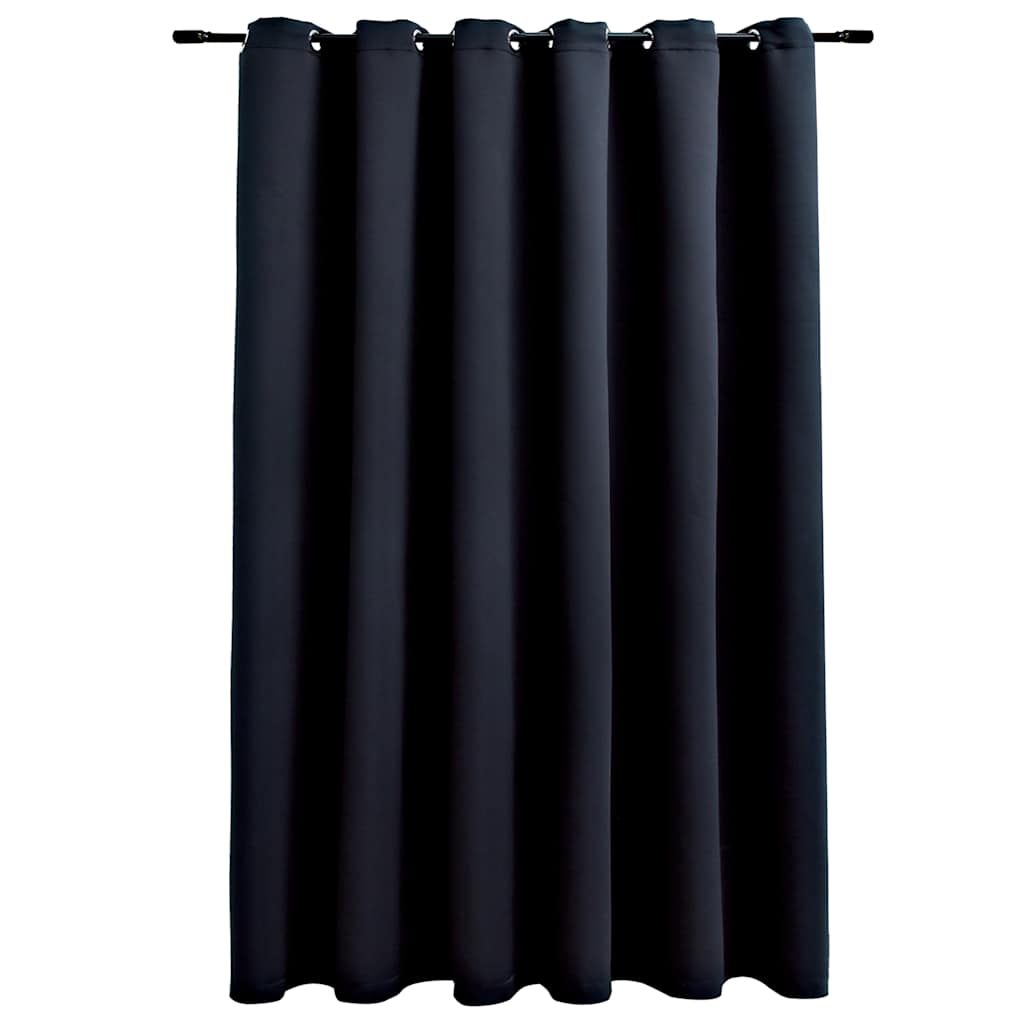 Blackout Curtain with Eyelets, Single Panel