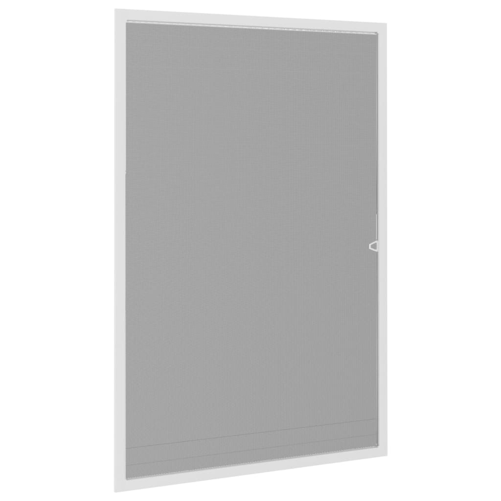 Aluminum Window Insect Screen, White Frame