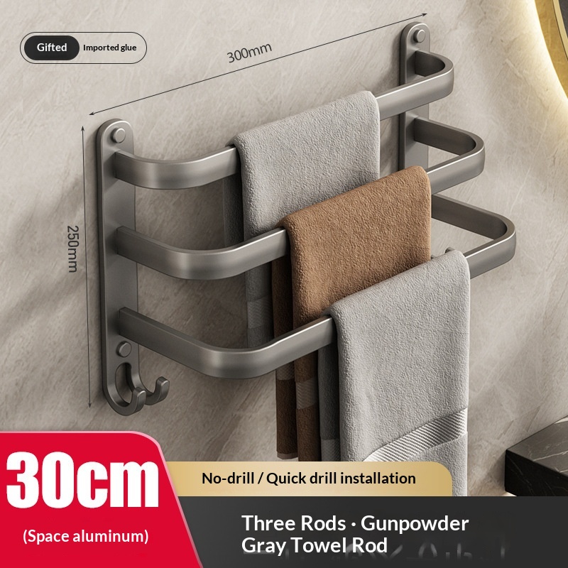 Aluminum No-Drill Multi-Function Shelf photo 8