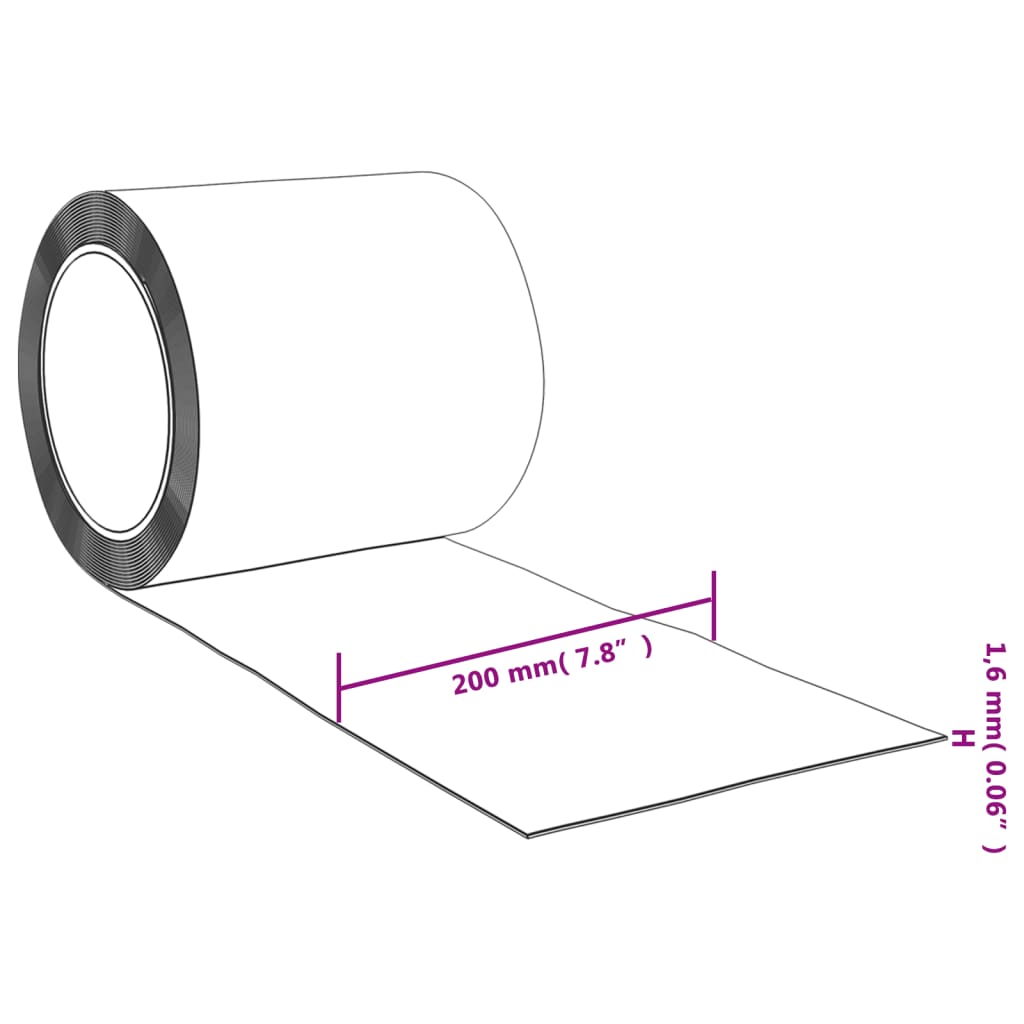 Clear PVC Strip Door Curtain, 10m Roll