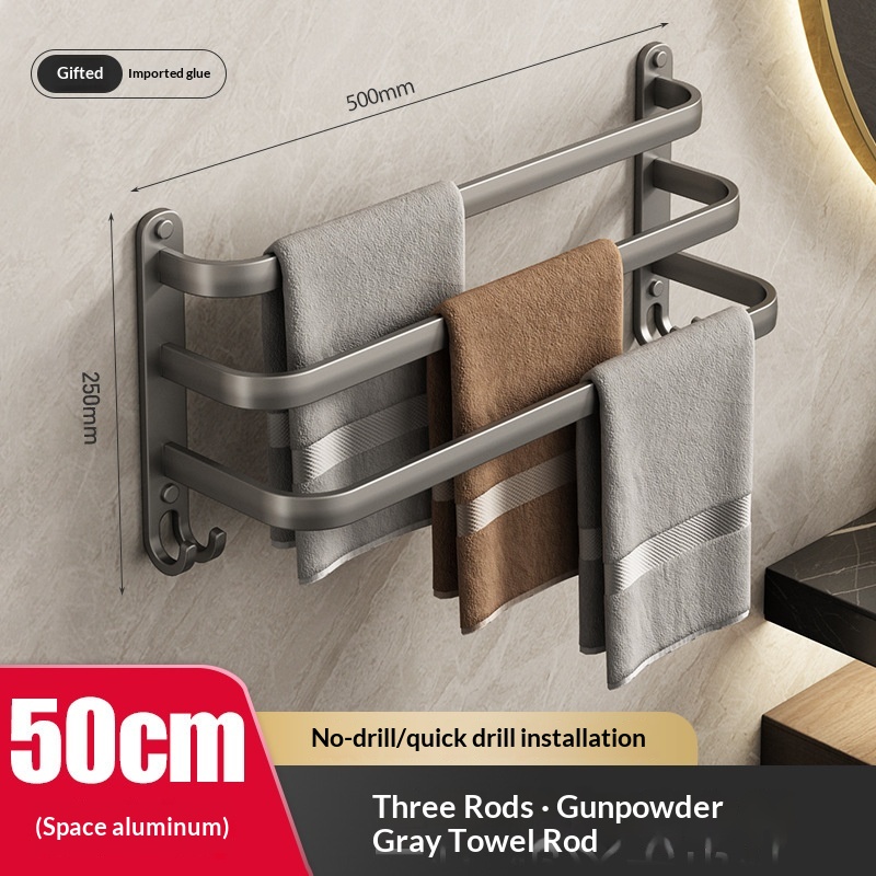 Aluminum No-Drill Multi-Function Shelf photo 9