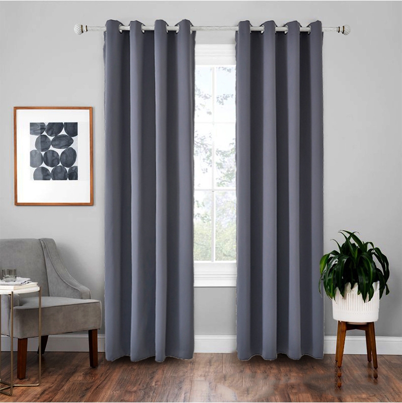 High-Shade Blackout Curtains, Beige, 1 or 2-Pack