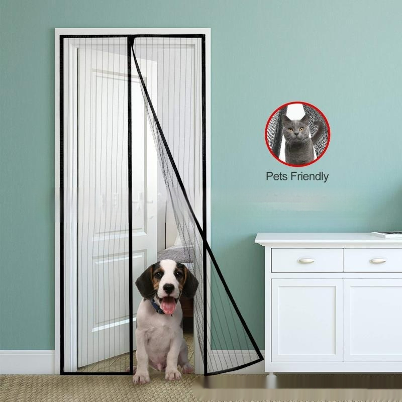 Magnetic Screen Door, Mosquito-Proof Mesh