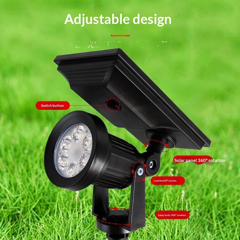 Waterproof Solar Outdoor Spotlight