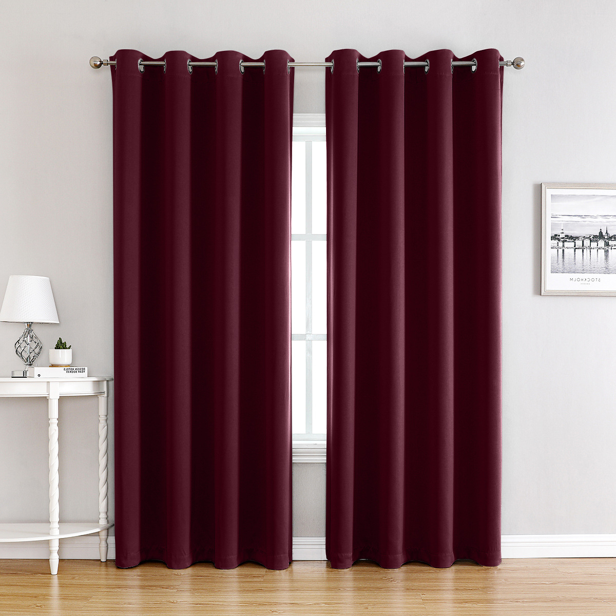Blackout Curtains, Solid Color, Modern