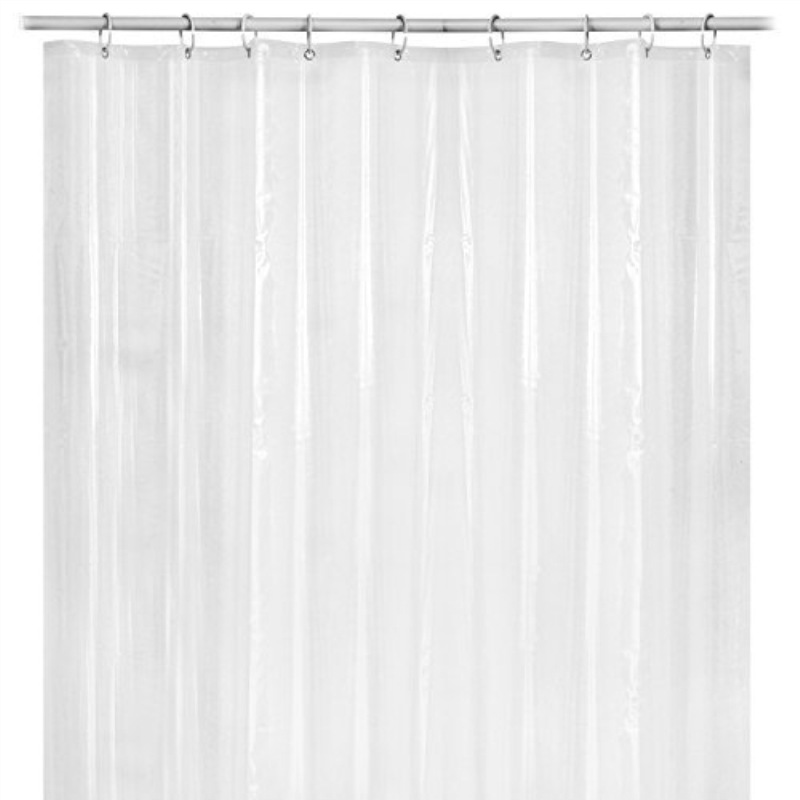 Clear Shower Curtain, Waterproof PEVA