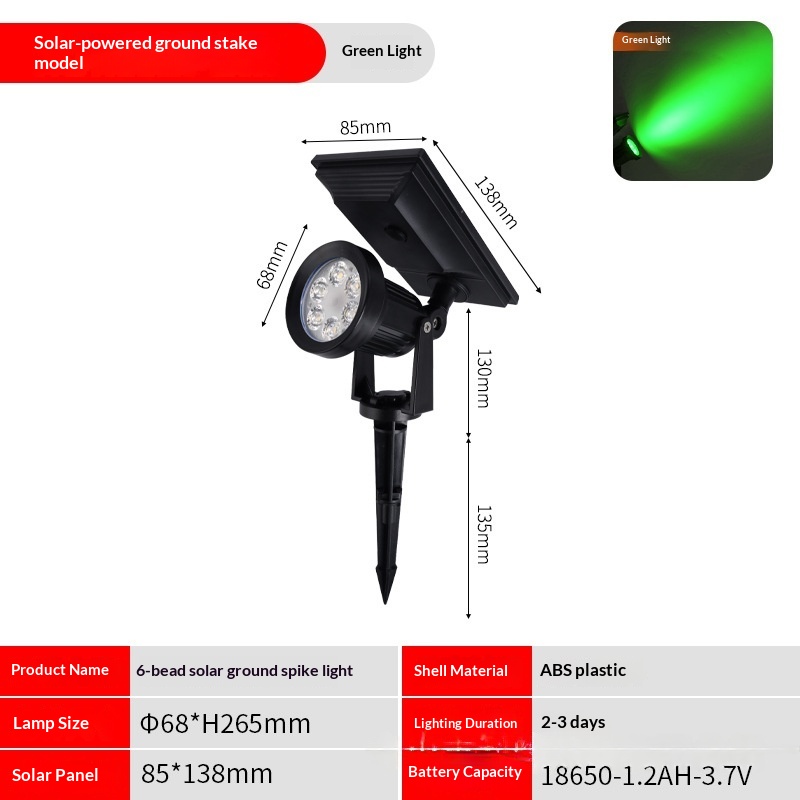 Waterproof Solar Outdoor Spotlight photo 10
