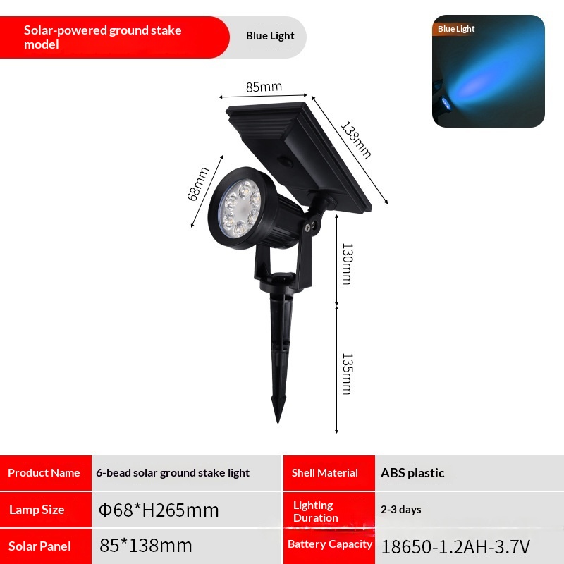 Waterproof Solar Outdoor Spotlight photo 11