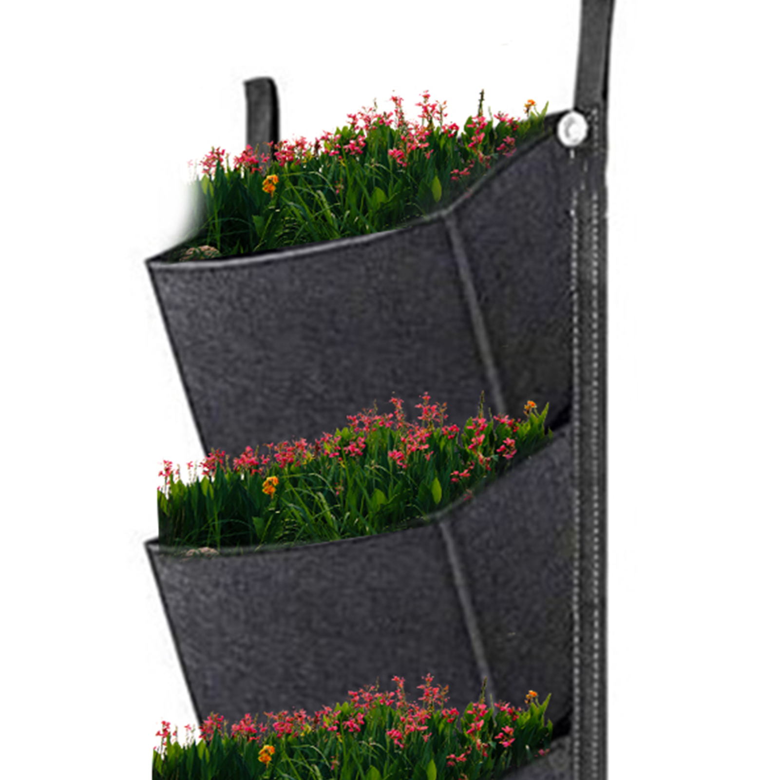 6-Pocket Hanging Wall Planter Bags photo 5