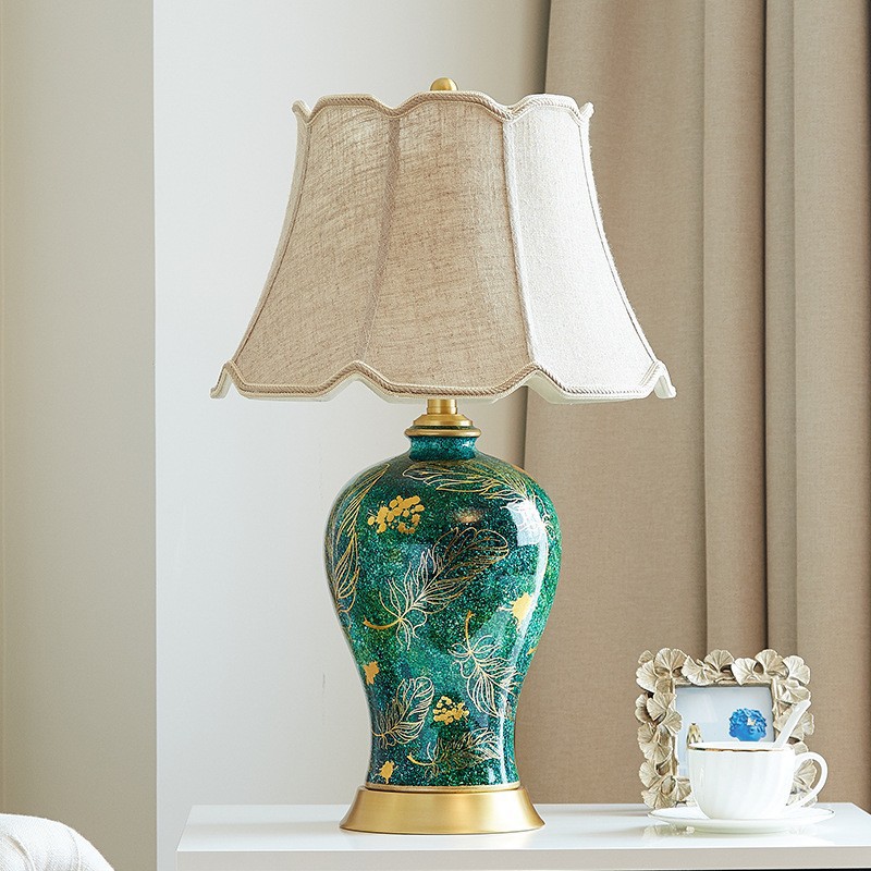 Ceramic Bedside Table Lamp photo 5
