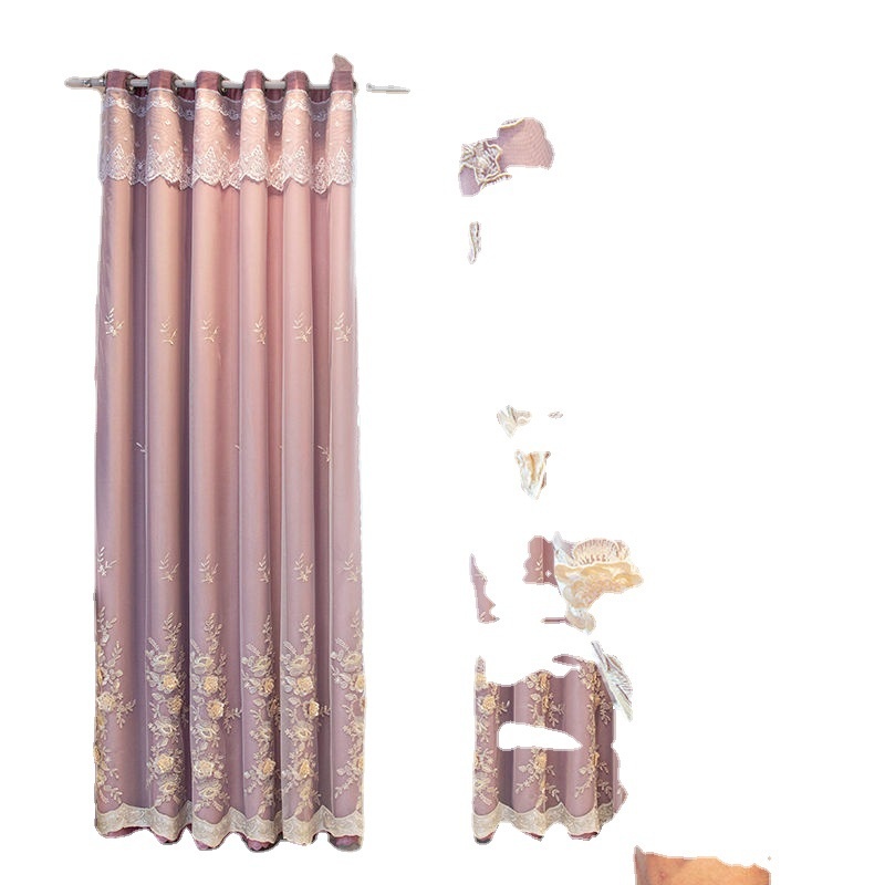 Blackout Curtains, Magnolia Print, 2-Panel Set