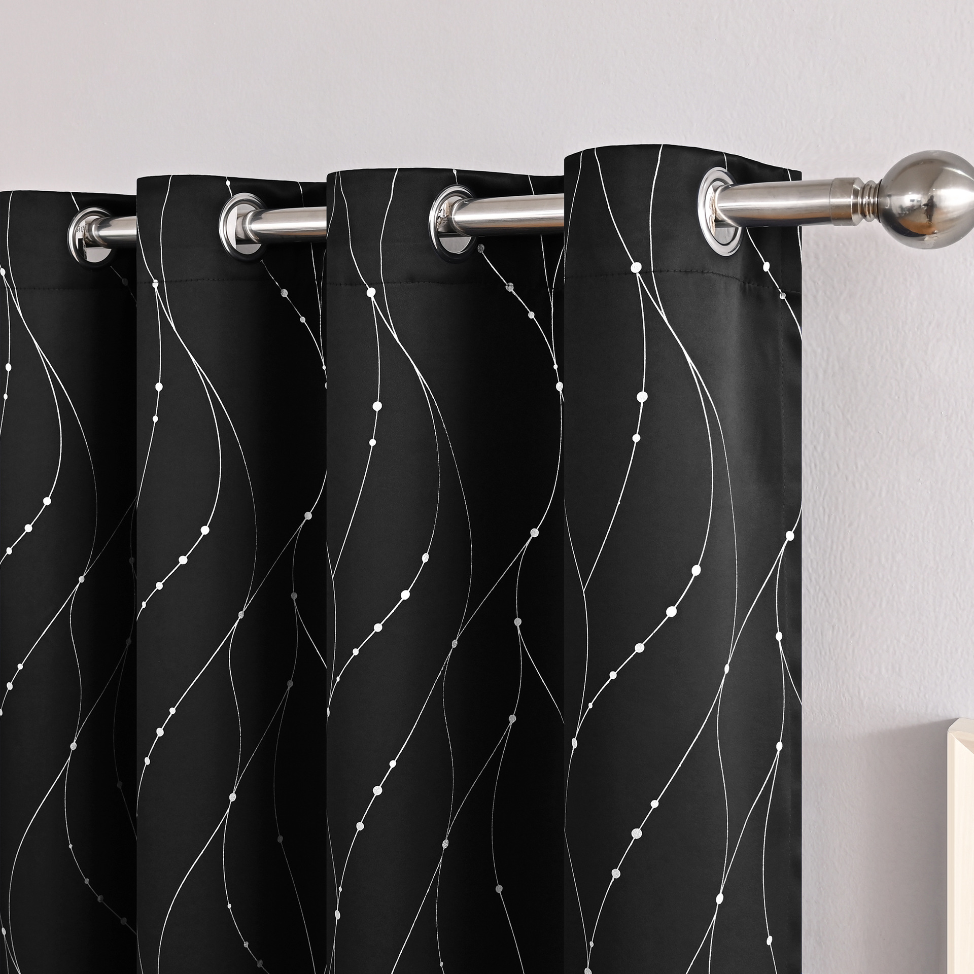 Blackout Curtains, Solid Color, Grommet Top