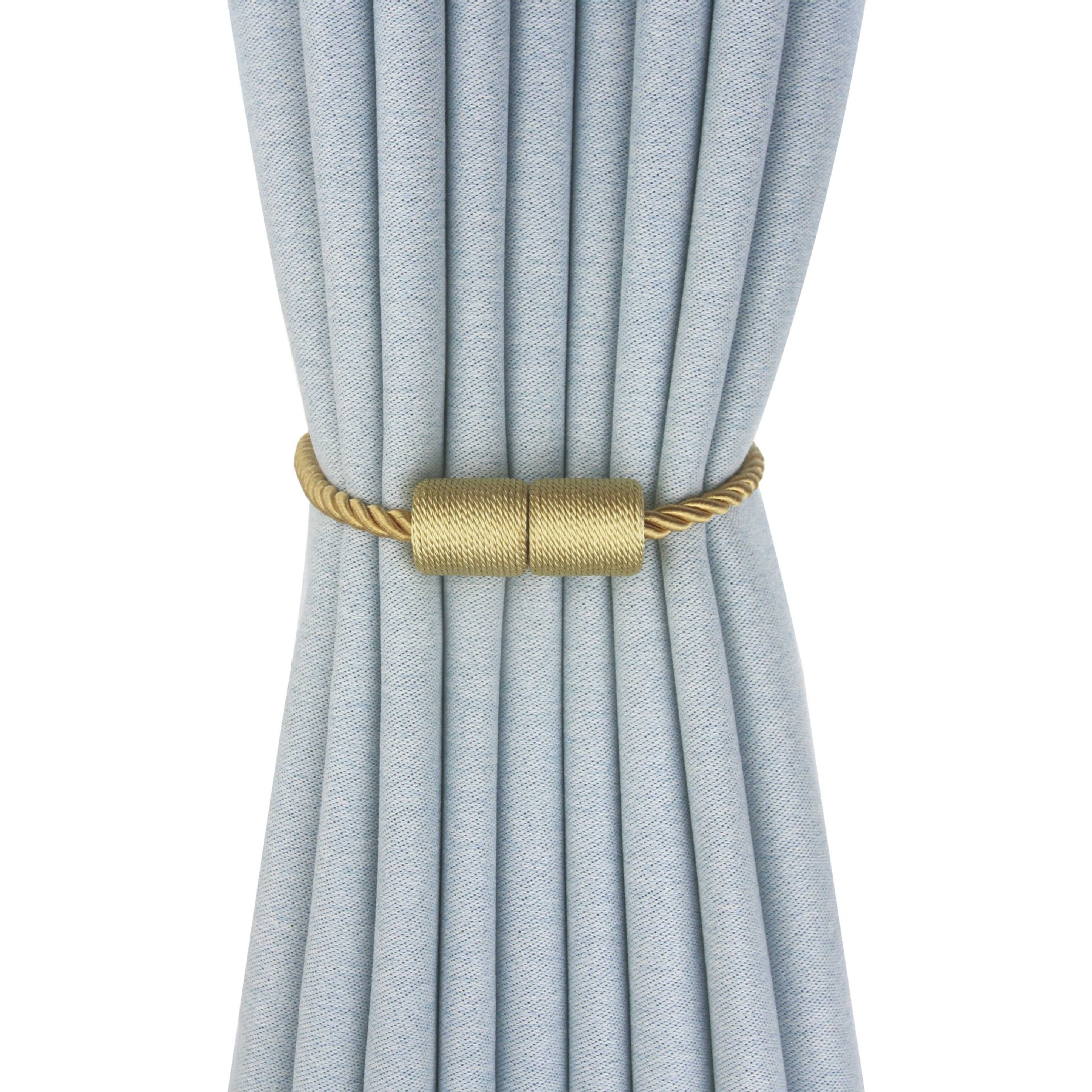 Magnetic Curtain Tiebacks, No-Drill, 8 Colours