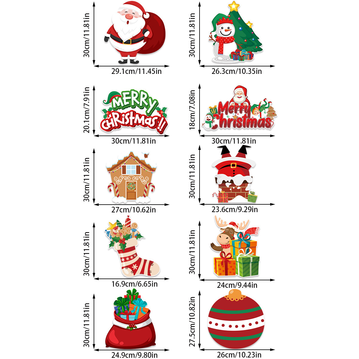 Hanging Door Banner Set, 10 Pieces, Party and Holiday Decor photo 5