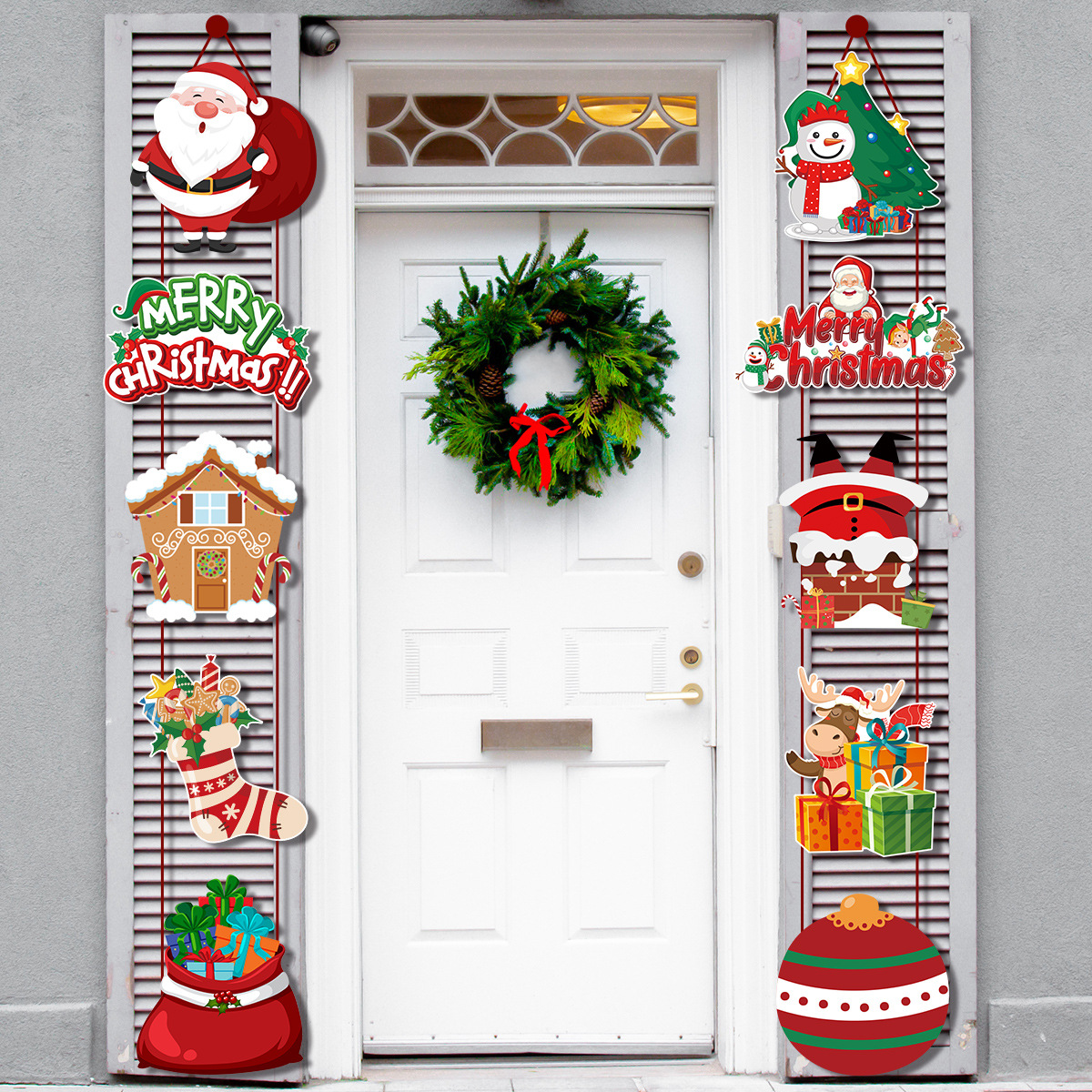 Hanging Door Banner Set, 10 Pieces, Party and Holiday Decor photo 10
