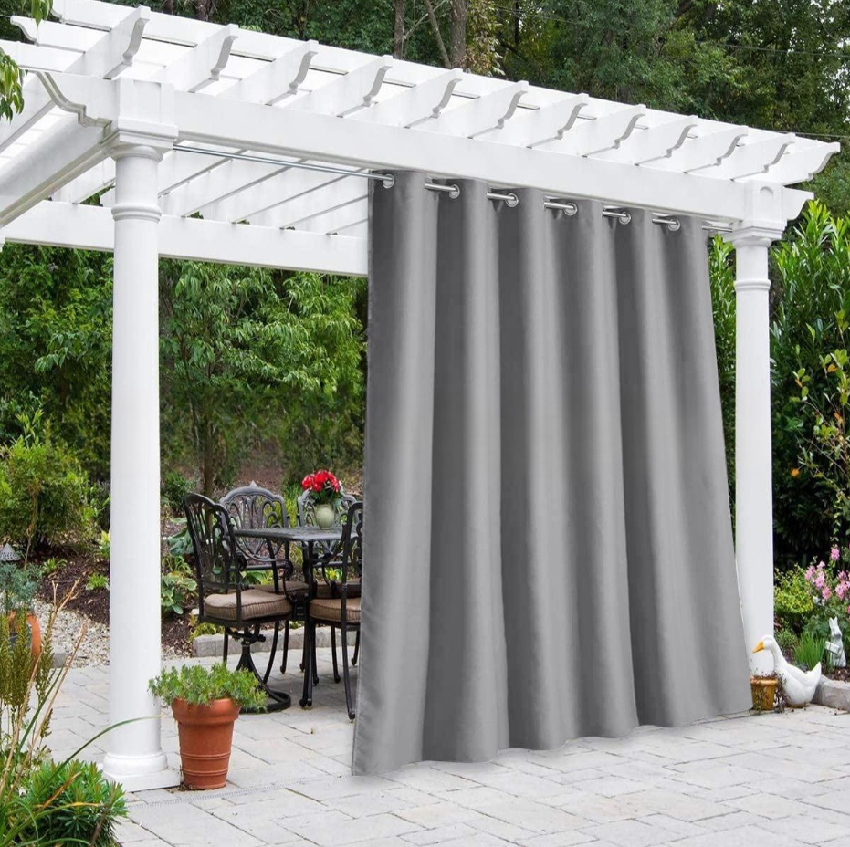 Outdoor Blackout Curtain, Waterproof, UV Protection