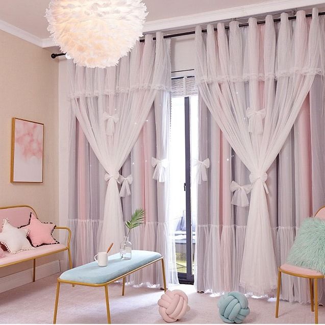 Nordic Star Blackout Curtains for Bedroom